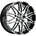 8 5 x 18 5 x 114 3 ET42 Schwarz Poliert