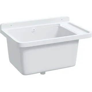 vidaXL Ausgussbecken Wandmontage 60 x 40 x 28 cm