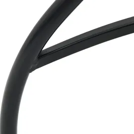 vidaXL Mosaik-Bistrotisch Ø 50 x 70 cm Schwarz/Weiß