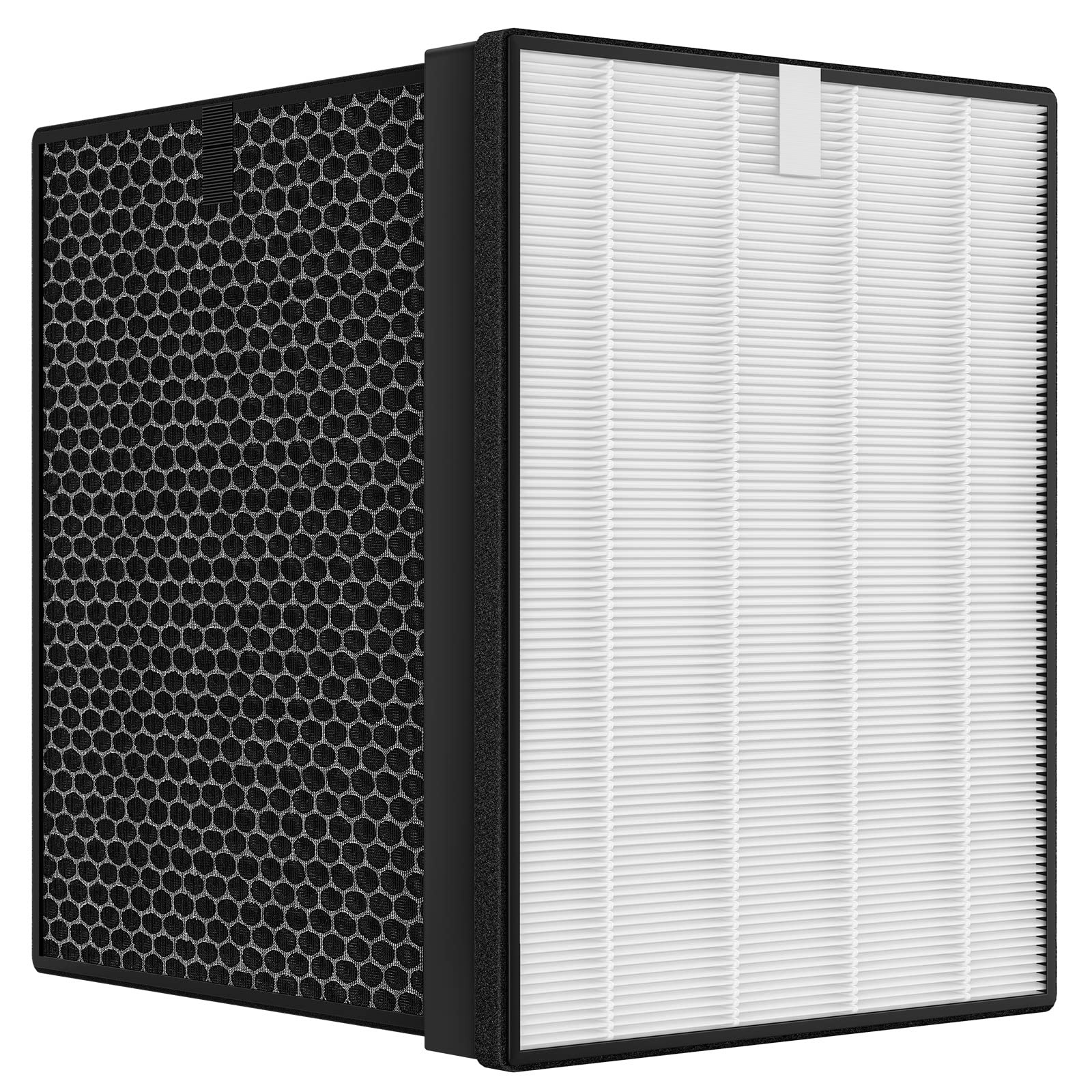 FY2420/30 FY2422/30 Ersatzfilter kompatibel mit Philips Luftreiniger AC2882, AC2887, A2889, AC3829, Serie 2000 und 3000, inklusive 1 HEPA-Filter und 1 Aktivkohlefilter