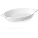 HENDI Ofenform mit Ohrengriffen, Oval, 165x105x30 mm