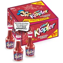Kleiner Klopfer Johannisbeere 15% Vol. 0,02 l Geschenkbox