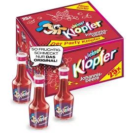Kleiner Klopfer Johannisbeere 15% Vol. 0,02 l Geschenkbox
