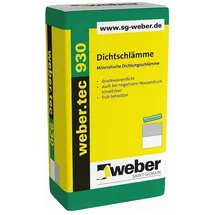 SG weber weber.tec 930 Dichtschlämme 25 kg