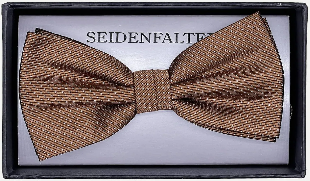 Klassische Schleife Braun