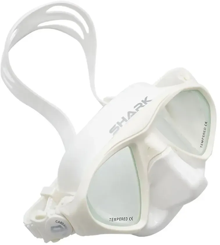 Cetma Shark Speerfischen Maske - White - One Size