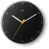 Braun Quarz-Wanduhr 23 cm BC 26 B schwarz
