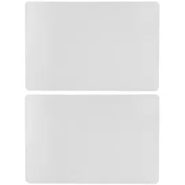 Home4You Tischsets 2er Set, 45 x 30 cm - Halbtransparent - Polypropylen - 2er Set