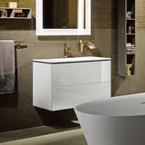 Duravit ME by Starck Waschtisch mit Unterschrank, 2 Auszüge, 23368300001+LC624102222