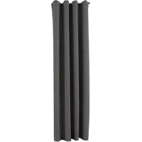 Gardinenbox Vorhang Blickdicht »Newyork« Dunkelgrau HxB 245x140 cm 1er-Pack Thermo-Gardine Verdunkelungsvorhang Blackout Ösen schalldämmend ÖKOTEX UV-Schutz Raffhalter, 201920600