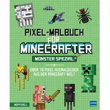 Ullmann Medien Pixel-Malbuch für Minecrafter - Monster Spezial - Über 70 Pixel-Ausmalbilder aus der Minecraft-Welt