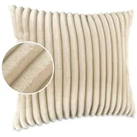 Kisska Dekokissen Kissenbezug Sofakissen Pillow Plüsch Kuschelkissen Zierkissen Cord