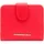 Mandarina Duck Mellow Leather Geldbörse Diva rot