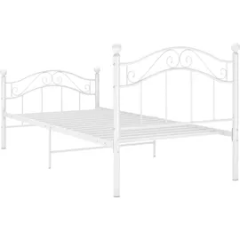 vidaXL 90 x 200 cm Weiß