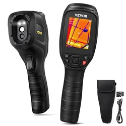 VEVOR Handheld Wärmebildkamera 240x180 IR-Auflösung Infrarotkamera Thermometer 40mK Thermografie Kamera -20-550°C Thermokamera Identifizierung von Wilden Tiere Elektrisch Hotspots Fehlenden Isolierung