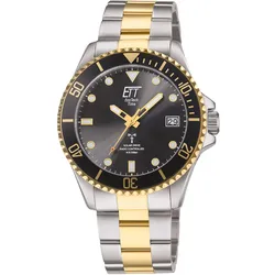 ETT Eco Tech Time EGS-11606-25M Herren Funk-Solaruhr Watersports Zweifarbig
