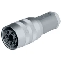 Hirschmann 931 720-001-1 Rundstecker Leitungsverbinder Gesamtpolzahl: 6 + PE