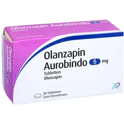 Olanzapin Aurobindo 5 mg Tabletten 56 St