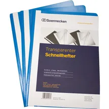 SOENNECKEN Schnellhefter 2965 A4 Blau 10 St.