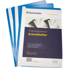 SOENNECKEN Schnellhefter 2965 A4 Blau 10 St.