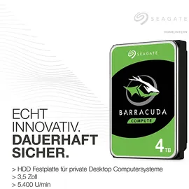 Seagate Barracuda 4 TB 3,5" ST4000DMA04