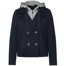 Cecil Kurzer Scuba-Trenchcoat - Blau