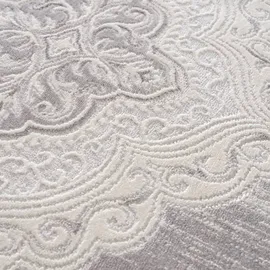 Sanat Teppich Harmony hellgrau B/L: ca. 160x220 cm - Hellgrau