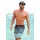 Badeshorts S 46/48 blau blau Badeshorts