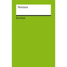 Reclam Philipp Jun. Notizbuch Reclam A6 grün blanko