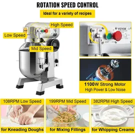 Vevor Scheffler 1100W Silber