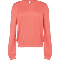 QS Strickpullover mit Struktur Orange XL