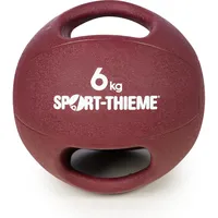 Sport-Thieme Medizinball Dual Grip"", 6 kg, Bordeaux