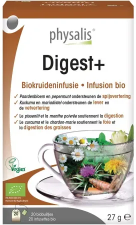 Physalis Digest+ Bio-Kräuter-Infusion 20x1,5g