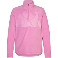 Ziener Kinder JONKI Skipullover Skirolli Funktions-Shirt | atmungsaktiv Fleece warm, fuchsia pink, 140