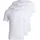 Boss Classic Kurzarm-baselayer 3 Einheiten White 2XL