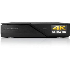 DreamBox DM900 UHD 4K schwarz 1x DVB-S2X FBC, festplattenvorbereitet