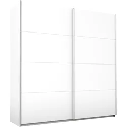 rauch Schwebetürenschrank »Quadra Kleiderschrank BESTSELLER Schrank Gaderobe«, mit Möglichkeit zur individuellen Frontgestaltung, leichtgängige Türen rauch weiß