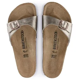 Birkenstock Madrid Birko-Flor schmal graceful taupe 37