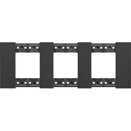 Legrand Abdeckrahmen KA4802M3KG Schwarz