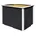 Weka Modular 98 x 69 x 69 cm Anthrazit