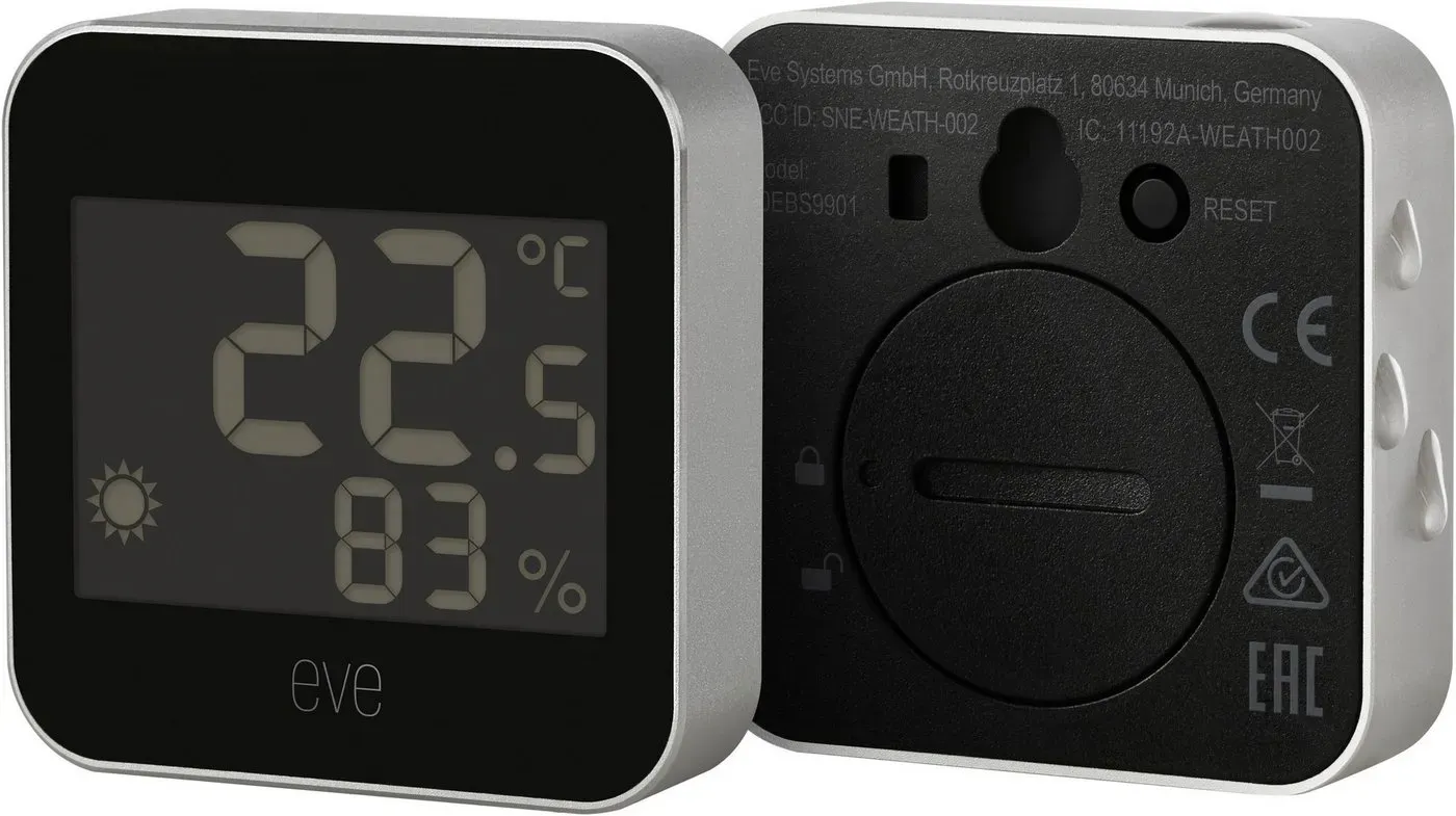 Preisvergleich Produktbild EVE Sensor Weather (Matter) silberfarben