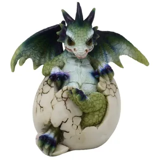 MystiCalls Babydrache im Ei grün - Drachenei, Drache, Baby