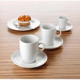 SELTMANN WEIDEN Espressotasse mit Untertasse 0,09 l Weiß 6 St.