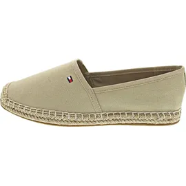 Tommy Hilfiger Flag Canvas Espadrille FW0FW08541ACC (40/horseradish) - Beige - 40