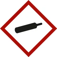 Industrial Quality Supplies Gefahrstoffsymbol Gasflasche, Typ: 04105