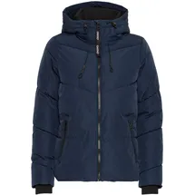 Oxmo OXJuchena Damen, Steppjacke Übergangsjacke Jacke Regular Fit, Farbe: Insignia blau), Obermaterial: 100% Polyester PES., Jacken Steppjacke