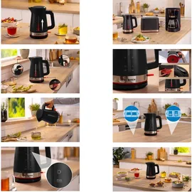 Bosch MyMoment TWK4M223 1,7 l Schwarz