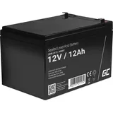 Green Cell AGM Battery 12V 12Ah - Batterie - 12.000 mAh Sealed Lead Acid VRLA