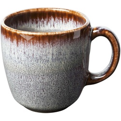 Villeroy & Boch Kaffeetasse LAVE, Beige – Grau – 190 ml – Steingut