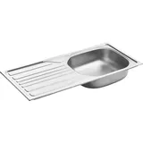 Edelstahlspüle 1110380 - Silber